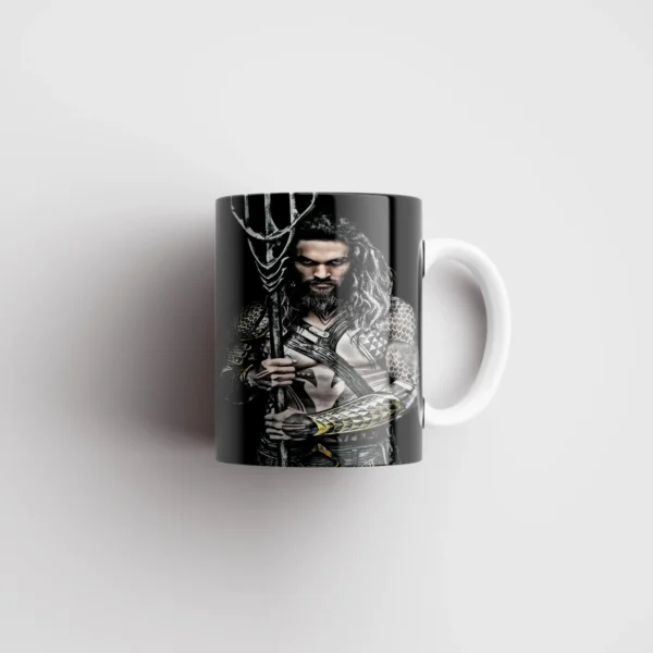 Aquaman Mug Black Design | DC Mug by MugsNation